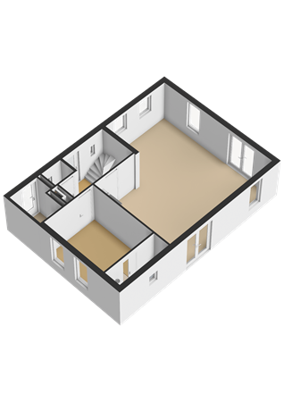 Floorplan - Baanstpoldersedijk 4-401, 4504 PR Nieuwvliet